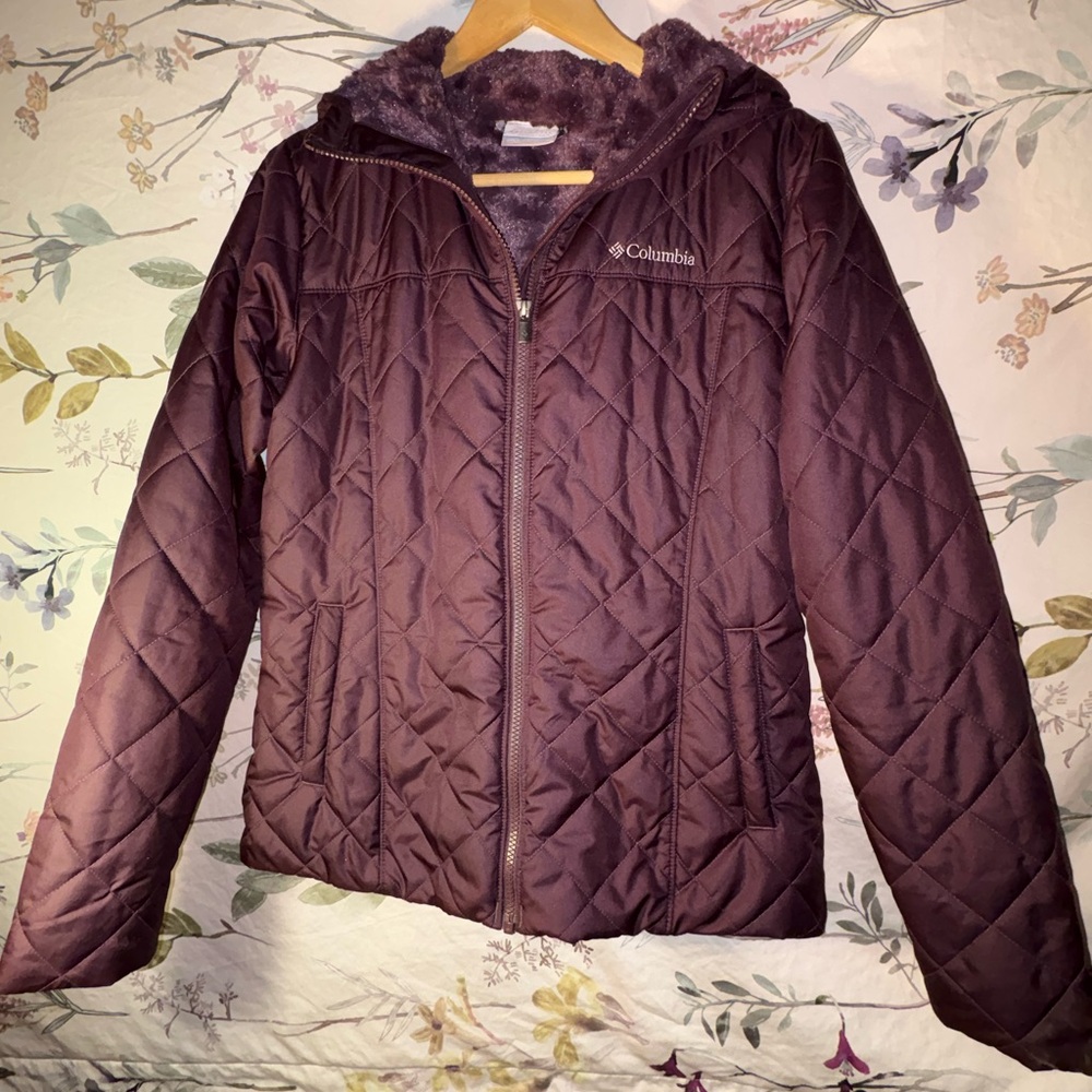 Columbia Women's Plum Quilted Ski Jacket